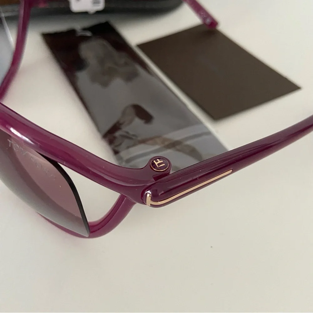 New! Authentic! Tom Ford Fernanda Women's Oversized Sunglasses
